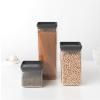 Boîte de conservation pour aliments TASTY PLUS 2,5 l, gris foncé, plastique, Brabantia