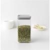 Boîte de conservation pour aliments TASTY PLUS 1,6 l, gris clair, plastique, Brabantia