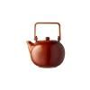 Théière avec infuseur à thé 1,2 l, ambre, manche chêne, Bitz