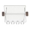 Egouttoir à vaisselle, pliable, gris clair, Brabantia