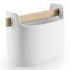 Récipients de stockage TOOL BOX 15 cm, avec manche en bois, blanc, Eva Solo