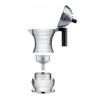 Cafetière espresso PULCINA 150 ml, noir, Alessi