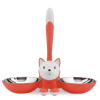 Gamelle pour chat TIGRITO 600 ml, rouge, ALessi