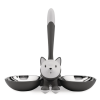 Gamelle pour chat TIGRITO 600 ml, gris, ALessi