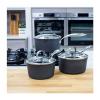 Casserole NEVERSTICK3 16 cm, 2 l, aluminium, Eaziglide