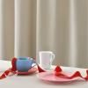 Assiette à dessert RHOMBE, 21 cm, rose, Lyngby