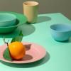 Assiette à dessert RHOMBE, 21 cm, rose, Lyngby