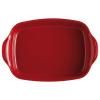 Plat de cuisson four 42 x 27 cm, rouge bordeaux, Emile Henry