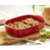Plat de cuisson four 42 x 27 cm, rouge bordeaux, Emile Henry