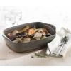 Plat de cuisson four 36 x 23 cm, rouge bordeaux, Emile Henry