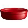 Plat à crème brûlée 12 cm, set de 2 pièces, rouge bordeaux, Emile Henry