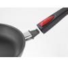 Poêle antiadhésive TITANIUM NOWO 24 cm, pour induction, poignée amovible, titane, WOLL