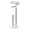 assistant de toilettes EASYSTORE 68 cm, argent / blanc, acier inoxidable, Joseph Joseph