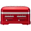 Grille-pain ARTISAN, 4 tranches, rouge métallique, KitchenAid