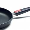 Poêle antiadhésive TITANIUM NOWO 32 cm, poignée amovible, titane, WOLL