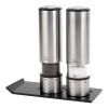 Set de moulins à sel et poivre électrique ELIS SENSE DUO , set de 2 pièces, avec support, Peugeot