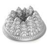 Moule à gâteau bundt PINE FOREST , argent, Nordic Ware