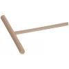 Crêpière 28 cm, avec spatule et râteau, manche en bois, fonte, Staub