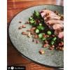Assiette EARTH BLACK 29 cm, MIJ