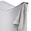 Sac à linge FRISCO, 65 l, gris argent, Blomus