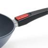 Wok DIAMOND LITE 26 cm, pour induction, poignée amovible, titane, WOLL