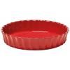 Moule à tarte 28 cm, rouge bordeaux, Emile Henry