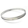 Cercle de cuisson 22 cm, acier inoxydable, de Buyer
