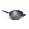 Wok DIAMOND LITE 34 cm, pour induction, poignée amovible, WOLL