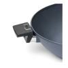 Wok DIAMOND LITE 34 cm, pour induction, poignée amovible, WOLL
