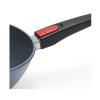Wok DIAMOND LITE 34 cm, pour induction, poignée amovible, WOLL