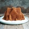 Moule à gâteau bundt GINGERBREAD HOUSE, argent, Nordic Ware