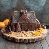 Moule à gâteau bundt GINGERBREAD HOUSE, argent, Nordic Ware