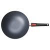 Wok DIAMOND LITE 30 cm, pour induction, poignée amovible, titane, WOLL
