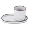 Soucoupe pour tasse CARACTERE, blanc, REVOL