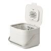 Poubelle de cuisine STACK 4 l, elephant bone, Joseph Joseph