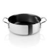 Acier inoxydable sauteuse avec antiadhésif surface intérieure en céramique O 24 cm Eva Solo