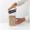 Boîte de conservation pour aliments TASTY PLUS 1,6 l, gris foncé, plastique, Brabantia