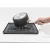 Egouttoir à vaisselle, pliable, gris, Brabantia