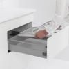 Egouttoir à vaisselle, pliable, gris clair, Brabantia