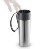 Mug de voyage TO GO, 350 ml, noir, acier inoxydable, Eva Solo