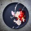 Assiette BASALT 28,5 cm, effet ardoise, céramique, REVOL