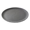 Assiette BASALT 28,5 cm, effet ardoise, céramique, REVOL
