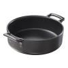 Plat de cuisson four BELLE CUISINE 18,5 cm, rond, noir mat, porcelaine, REVOL