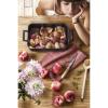 Plat de cuisson four BELLE CUISINE 2,5 l, rectangulaire, noir mat, porcelaine, REVOL