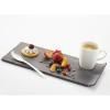 Plat de service BASALT 29 x 13,4 cm, effet ardoise, céramique, REVOL