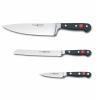 Set de couteaux CLASSIC, 3 pièces, avec couteau à pain, Wüsthof