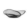 Coupe à fruits TRINITY 33 cm, bas, noir, Alessi