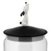 Bocal de nourriture pour chien LULAJAR, 1,5 l, noir, Alessi