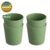 Verre en plastique CONNECT, set de 4 pc, 190 ml, vert feuille naturel, Koziol