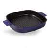 Poêle à griller IRON IND 24 cm, avec couvercle, bleu, WOLL